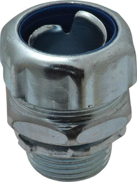 Thomas & Betts - 3/4" Trade, Steel Threaded Straight Liquidtight Conduit Connector - Noninsulated - Apex Tool & Supply