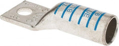 Thomas & Betts - 400 kcmil Wire Noninsulated Compression Connection Square Ring Terminal - 1/2" Stud, 3-3/4" OAL x 1.41" Wide, Tin Plated Copper Contact - Apex Tool & Supply
