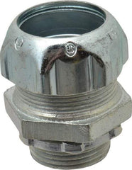 Thomas & Betts - 3/4" Trade, Malleable Iron Compression Straight Rigid/Intermediate (IMC) Conduit Connector - Noninsulated - Apex Tool & Supply