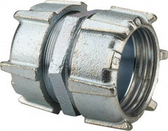 Thomas & Betts - 2" Trade, Malleable Iron Compression Rigid/Intermediate (IMC) Conduit Coupling - Noninsulated - Apex Tool & Supply