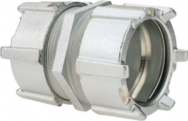 Thomas & Betts - 2-1/2" Trade, Malleable Iron Compression Rigid/Intermediate (IMC) Conduit Coupling - Noninsulated - Apex Tool & Supply