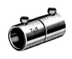 Thomas & Betts - 1-1/2" Trade, Steel Set Screw Rigid/Intermediate (IMC) Conduit Coupling - Noninsulated - Apex Tool & Supply