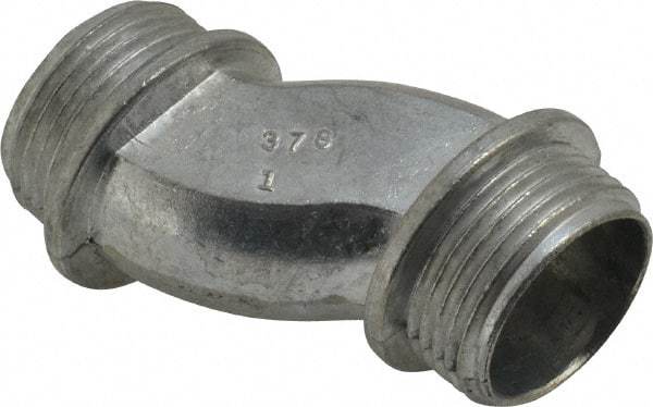 Thomas & Betts - 1" Trade, Die Cast Zinc Threaded Rigid/Intermediate (IMC) Conduit Nipple - Noninsulated - Apex Tool & Supply