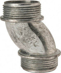 Thomas & Betts - 1-1/4" Trade, Die Cast Zinc Threaded Rigid/Intermediate (IMC) Conduit Nipple - Noninsulated - Apex Tool & Supply