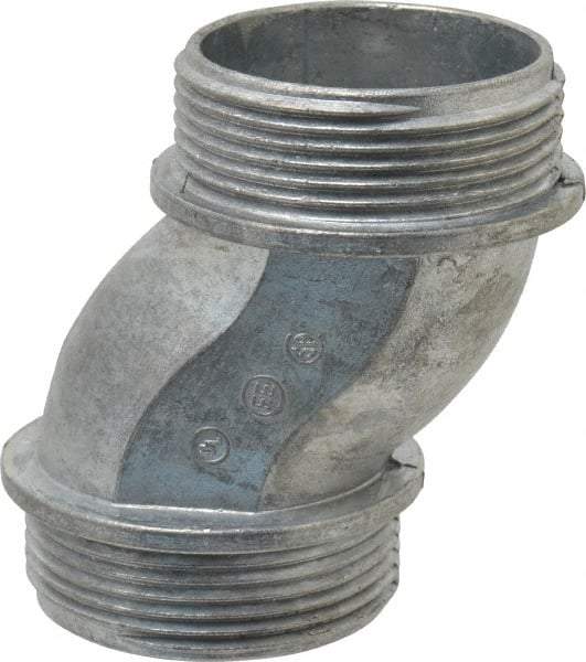 Thomas & Betts - 1-1/2" Trade, Die Cast Zinc Threaded Rigid/Intermediate (IMC) Conduit Nipple - Noninsulated - Apex Tool & Supply
