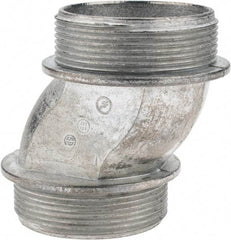 Thomas & Betts - 2" Trade, Die Cast Zinc Threaded Rigid/Intermediate (IMC) Conduit Nipple - Noninsulated - Apex Tool & Supply