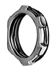 Thomas & Betts - 3-1/2" Trade, Malleable Iron Threaded Rigid/Intermediate (IMC) Conduit Locknut - Noninsulated - Apex Tool & Supply