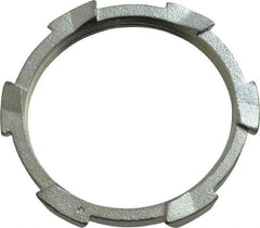 Thomas & Betts - 3" Trade, Malleable Iron Threaded Rigid/Intermediate (IMC) Conduit Locknut - Noninsulated - Apex Tool & Supply