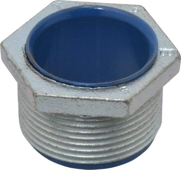 Thomas & Betts - 1-1/4" Trade, Malleable Iron Threaded Rigid/Intermediate (IMC) Conduit Nipple - Insulated - Apex Tool & Supply