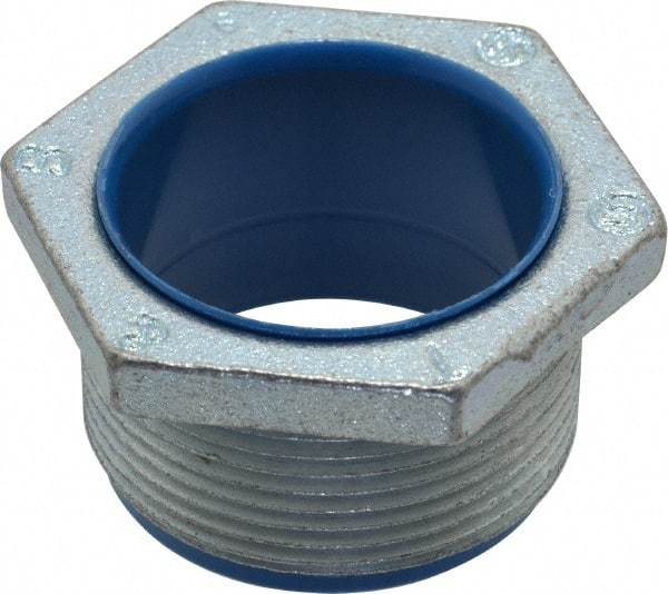 Thomas & Betts - 1-1/2" Trade, Malleable Iron Threaded Rigid/Intermediate (IMC) Conduit Nipple - Insulated - Apex Tool & Supply