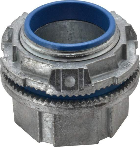 Thomas & Betts - 1-1/4" Trade, Zinc Threaded Rigid/Intermediate (IMC) Conduit Hub - Partially Insulated - Apex Tool & Supply