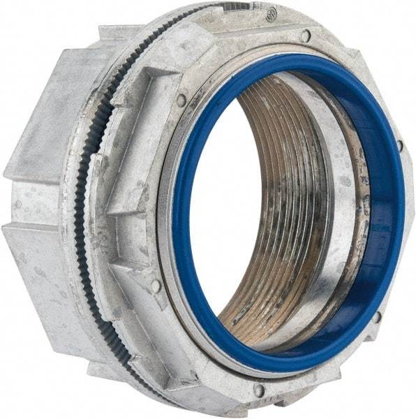 Thomas & Betts - 3-1/2" Trade, Zinc Threaded Rigid/Intermediate (IMC) Conduit Hub - Partially Insulated - Apex Tool & Supply