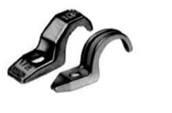 Thomas & Betts - 2-1/2" Pipe, Steel, Hot Dipped Galvanized" Pipe or Conduit Strap - 1/2" Bolt, 1 Mounting Hole - Apex Tool & Supply