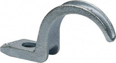 Thomas & Betts - 2" Pipe, Steel, Hot Dipped Galvanized" Pipe or Conduit Strap - 1/2" Bolt, 1 Mounting Hole - Apex Tool & Supply