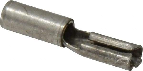 Thomas & Betts - 16 to 14 AWG, Noninsulated, Female Wire Disconnect - 0.11 Inch Wide Tab, Blue, RoHS Compliant, UL 94 V-0 - Apex Tool & Supply