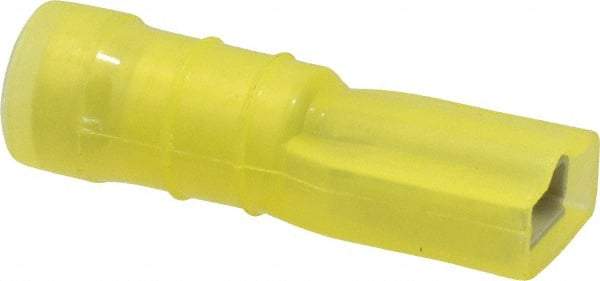 Thomas & Betts - 12 to 10 AWG, Nylon, Fully Insulated, Female Wire Disconnect - 1/4 Inch Wide Tab, Yellow, CSA Certified, RoHS Compliant, UL 94 V-2, UL File E66716, UL Listed - Apex Tool & Supply