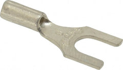 Thomas & Betts - #8 Stud, 22 to 16 AWG Compatible, Noninsulated, Crimp Connection, Standard Fork Terminal - Apex Tool & Supply