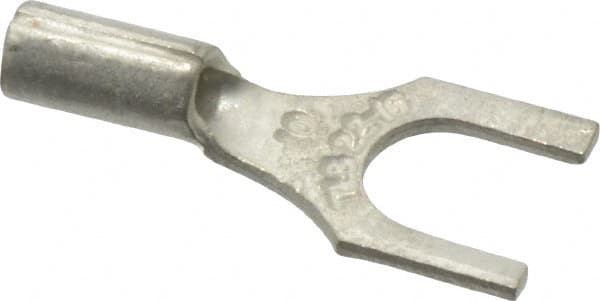 Thomas & Betts - #10 Stud, 22 to 16 AWG Compatible, Noninsulated, Crimp Connection, Standard Fork Terminal - Apex Tool & Supply