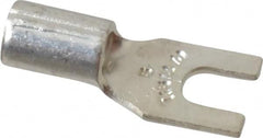 Thomas & Betts - #6 Stud, 12 to 10 AWG Compatible, Noninsulated, Crimp Connection, Standard Fork Terminal - Apex Tool & Supply