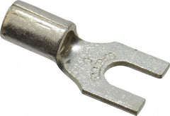 Thomas & Betts - #8 Stud, 12 to 10 AWG Compatible, Noninsulated, Crimp Connection, Standard Fork Terminal - Apex Tool & Supply