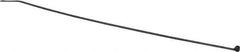 Thomas & Betts - 11.1" Long Black Nylon Standard Cable Tie - 30 Lb Tensile Strength, 1.31mm Thick, 76.2mm Max Bundle Diam - Apex Tool & Supply