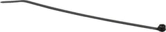 Thomas & Betts - 7.31" Long Black Nylon Standard Cable Tie - 50 Lb Tensile Strength, 1.09mm Thick, 44.45mm Max Bundle Diam - Apex Tool & Supply