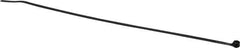 Thomas & Betts - 11.6" Long Black Nylon Standard Cable Tie - 50 Lb Tensile Strength, 1.41mm Thick, 76.2mm Max Bundle Diam - Apex Tool & Supply