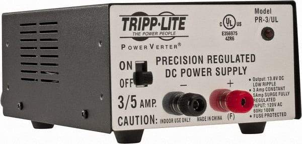 Tripp-Lite - 30 Watt, 3 Amp, 120 VAC Input, 13.8 VDC Output, Power Supply - Apex Tool & Supply