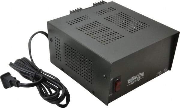 Tripp-Lite - 30 Watt, 7 Amp, 120 VAC Input, 13.8 VDC Output, Power Supply - 6-1/2 Inch Wide x 7-1/2 Inch Deep x 3-3/4 Inch High, 32 to 104°F, Red LED Display - Apex Tool & Supply