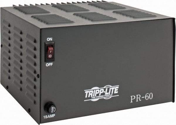 Tripp-Lite - 250, 300 Watt, 60 Amp, 120 VAC Input, 13.8 VDC Output, Power Supply - 10-1/2 Inch Wide x 11-1/2 Inch Deep x 6-3/4 Inch High, 32 to 104°F, Red LED Display - Apex Tool & Supply
