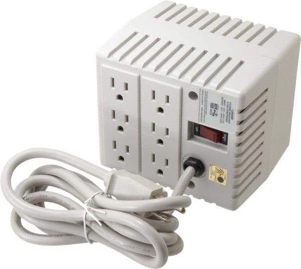 Tripp-Lite - 6 Outlets, 140 Volt Max Input, 600 VA, Portable Power Conditioner - 120 VAC Output, 4-3/4 Inch Wide x 5-1/2 Inch High x 4-3/4 Inch Deep - Apex Tool & Supply