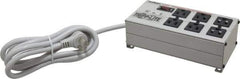 Tripp-Lite - 6 Outlets, 120 Volts, 15 Amps, 6' Cord, Power Outlet Strip - Free Hanging, Keyhole Mount, 1-15P NEMA Configuration, 9" Strip - Apex Tool & Supply