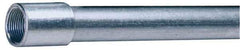 Made in USA - 3/4" Trade Size, 10' Long, Rigid Conduit - Steel, 3/4" ID - Apex Tool & Supply