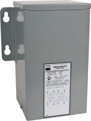 Sola/Hevi-Duty - 1 Phase, 240-480 Volt Input, 120/240 Volt Output, 60 Hz, 2 kVA, General Purpose Transformer - 4, 12, 3R, 4X NEMA Rating, 239°F Temp Rise, 10 Inch Wide x 7 Inch Deep x 12 Inch High, Indoor, Outdoor, Wall Mount - Apex Tool & Supply