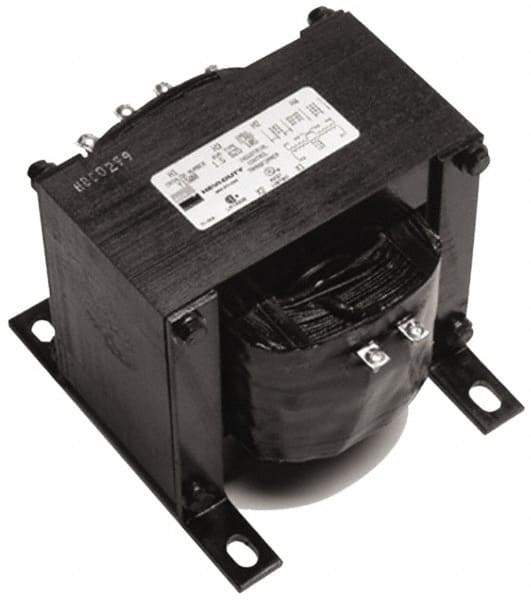 Sola/Hevi-Duty - 1 Phase, 3 kVA, Control Transformer - 2 Input, 1 Output Winding, 60 Hz, 9.3 Inch Deep x 8 Inch High, 239°F Temp Rise - Apex Tool & Supply