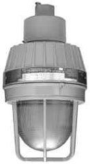 Hubbell Killark - 120 VAC, 13 Watt, Compact Fluorescent Hazardous Location Light Fixture - Explosionproof, Corrosion, Dirt, Moisture & Vibration Resistant, Aluminum Housing, 7-7/16" Wide x 14-5/16" High - Apex Tool & Supply