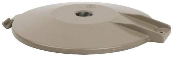 Hubbell Killark - Gray Light Fixture Pendant Cap - For Use with Hazardous Location HID Fixture - MB Series, CSA File LR11713, UL File E10514 & E91793 - Apex Tool & Supply