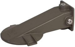 Hubbell Killark - Gray Light Fixture Wall Bracket - For Use with Hazardous Location HID Fixture - MB Series, CSA File LR11713, UL File E10514 & E91793 - Apex Tool & Supply