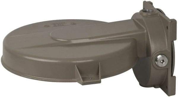 Hubbell Killark - Gray Light Fixture Wall Bracket - For Use with Hazardous Location HID Fixture - VM Series - Apex Tool & Supply