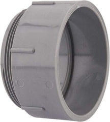 Thomas & Betts - 4" Trade, PVC Threaded Rigid Conduit Male Adapter - Insulated - Apex Tool & Supply