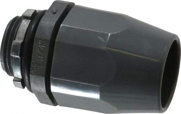 Thomas & Betts - 3/4" Trade, Thermoplastic Threaded Straight Liquidtight Conduit Connector - Insulated - Apex Tool & Supply