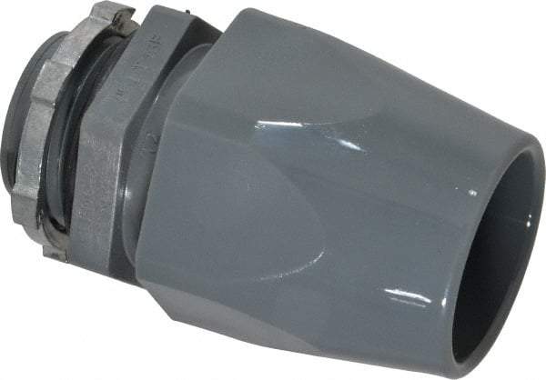 Thomas & Betts - 1" Trade, Thermoplastic Threaded Straight Liquidtight Conduit Connector - Insulated - Apex Tool & Supply