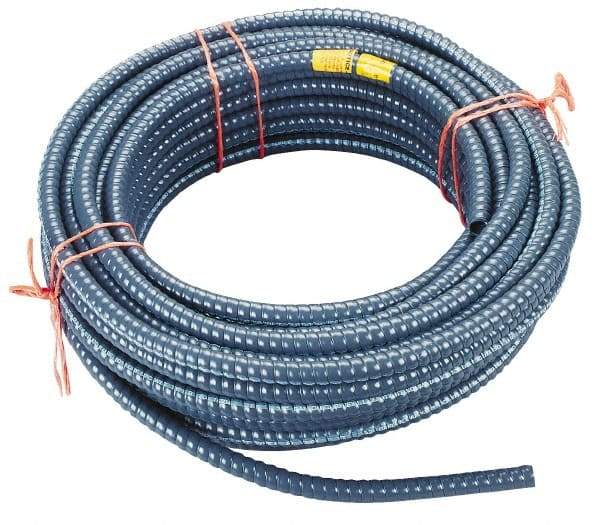 Thomas & Betts - 2" Trade Size, 50' Long, Flexible Liquidtight Conduit - PVC, 2.205" ID, Gray - Apex Tool & Supply
