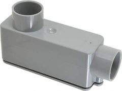 Thomas & Betts - LB Body, 1" Trade, IMC, Rigid PVC Conduit Body - Oval, 6-9/32" OAL, 12 cc Capacity - Apex Tool & Supply