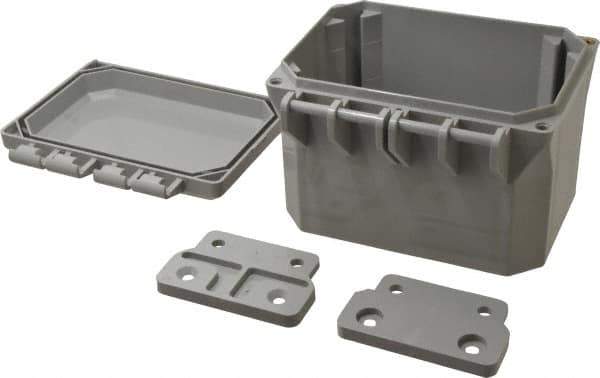 Thomas & Betts - Polycarbonate Standard Enclosure Hinge Flat Cover - NEMA 1, 2, 3, 4, 12, 3S, 3SX, 3X, 4X, x x - Apex Tool & Supply