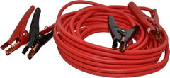 Southwire - 25 Ft. Long, 250 Amperage Rating, Insulated No Shock Sidekick Clamp - Red, 4 Wire Guage - Apex Tool & Supply