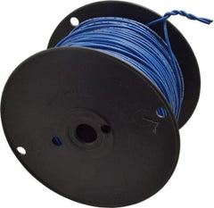 Southwire - 18 AWG, 16 Strand, Blue Machine Tool Wire - PVC, Acid, Moisture and Oil Resistant, 500 Ft. Long - Apex Tool & Supply