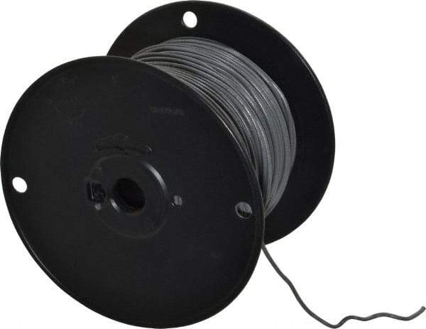 Southwire - 18 AWG, 16 Strand, Gray Machine Tool Wire - PVC, Acid, Moisture and Oil Resistant, 500 Ft. Long - Apex Tool & Supply