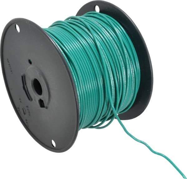 Southwire - 16 AWG, 26 Strand, Green Machine Tool Wire - PVC, Acid, Moisture and Oil Resistant, 500 Ft. Long - Apex Tool & Supply