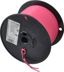 Southwire - 16 AWG, 26 Strand, Pink Machine Tool Wire - PVC, Acid, Moisture and Oil Resistant, 500 Ft. Long - Apex Tool & Supply